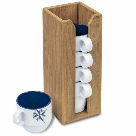 WHITECAP TEAK Modular Mug Holder 62408